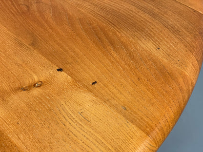 Vintage Ercol Elm Table Blonde Drop Leaf 1960s Mid Century EB12195