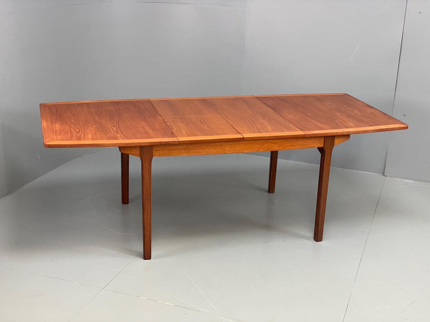 Vintage Nathan Dining Table Teak 1960s Extending Mid Century 10 Seat EB12215