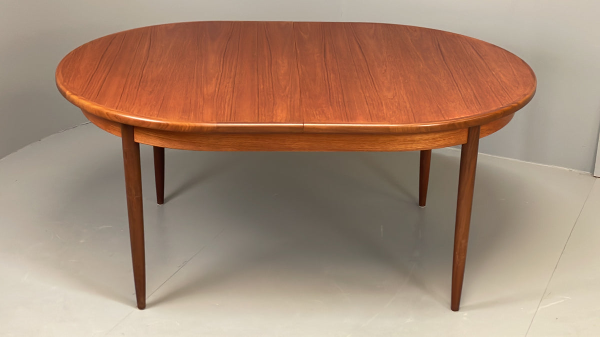 Vintage G Plan Dining Table Oval Teak Fresco Range 1960s EB13146