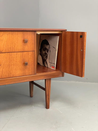 Vintage 1960s Teak Sideboard By Homeworthy Retro Drawers Mid Century EB12508