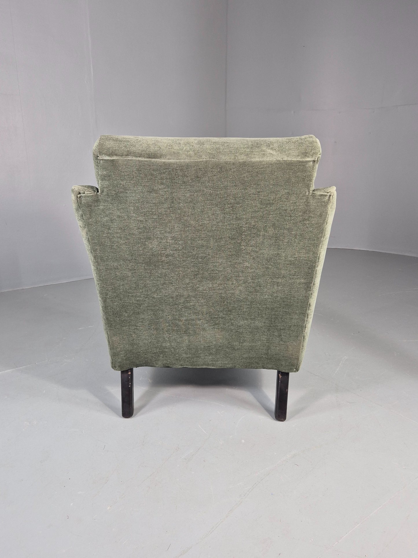 Vintage 1960s Mid Century Lounge Chair New Upholstery Retro Quality EB7919
