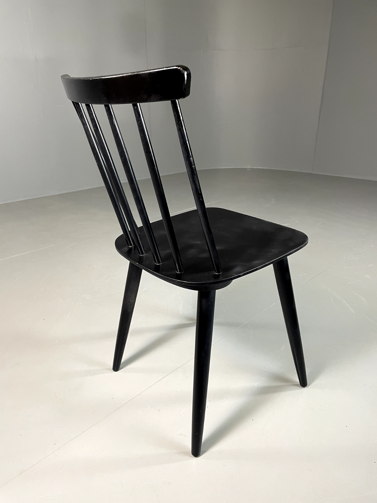 EB6107 Vintage Finnish Dining Chair, Stickback, 1960s, Varjonen, Retro, MCM,MDIN