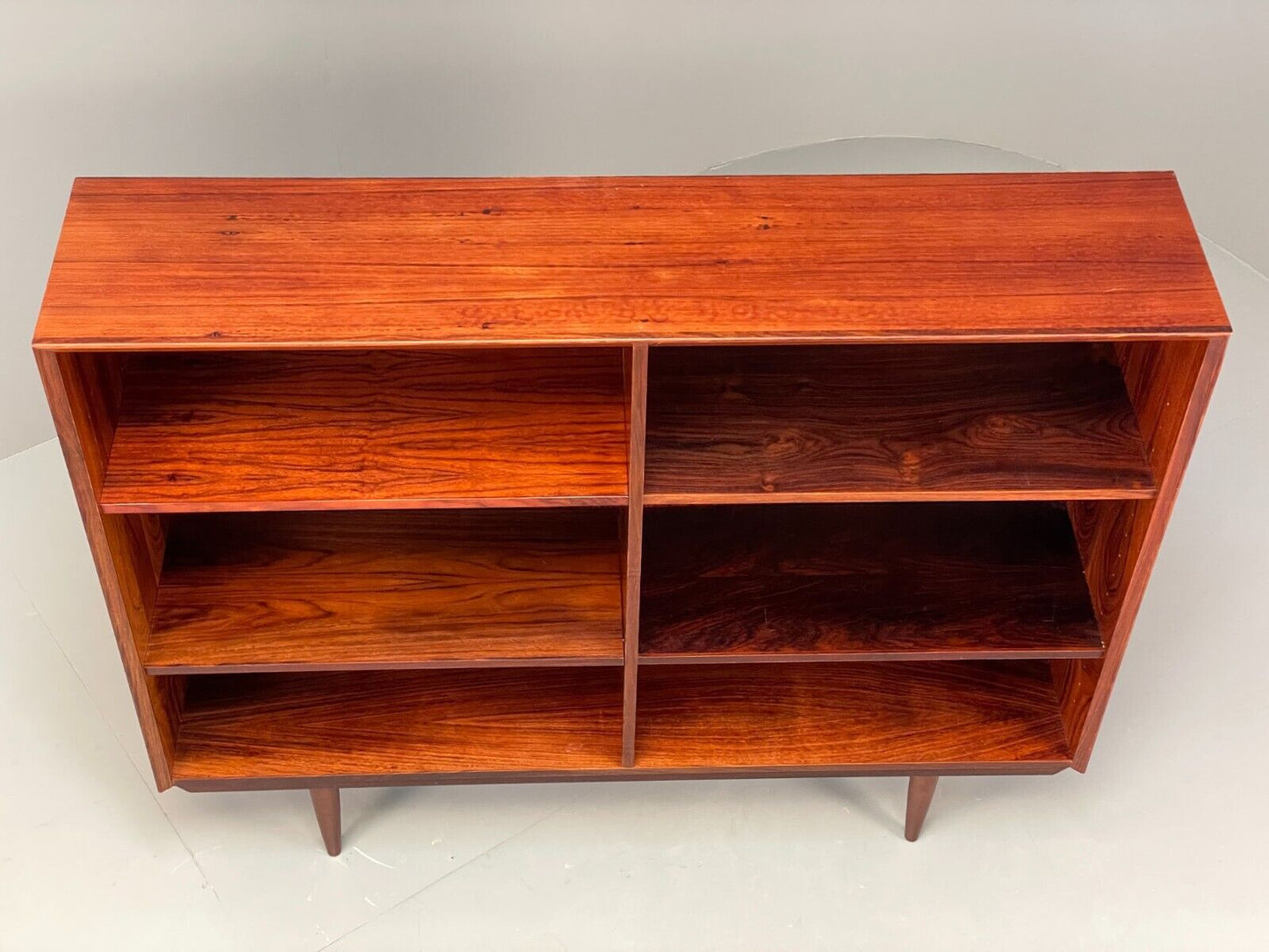 Vintage Danish Mid Century Bookcase By Brouer Adjustable Shelves EB8104 MWOO