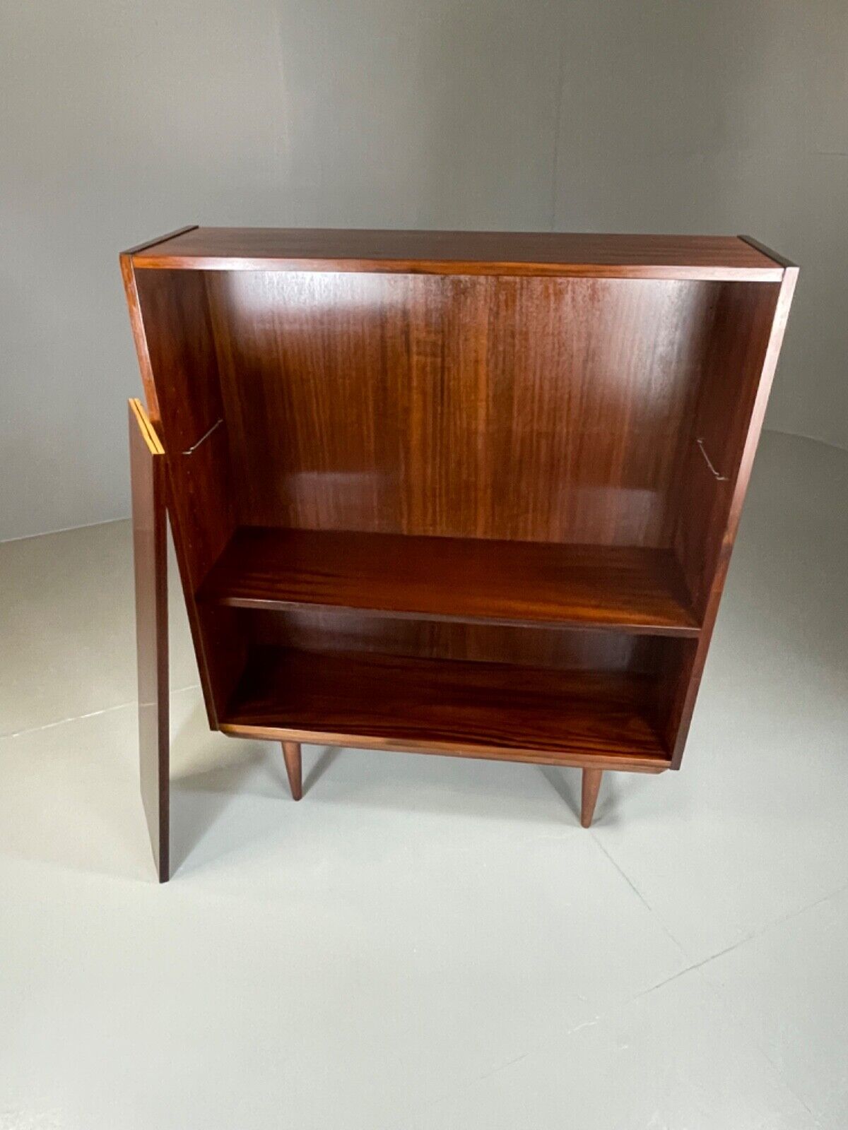 EB5258 Vintage Danish Rosewood Bookcase 1970s Retro Mid Century MWOO