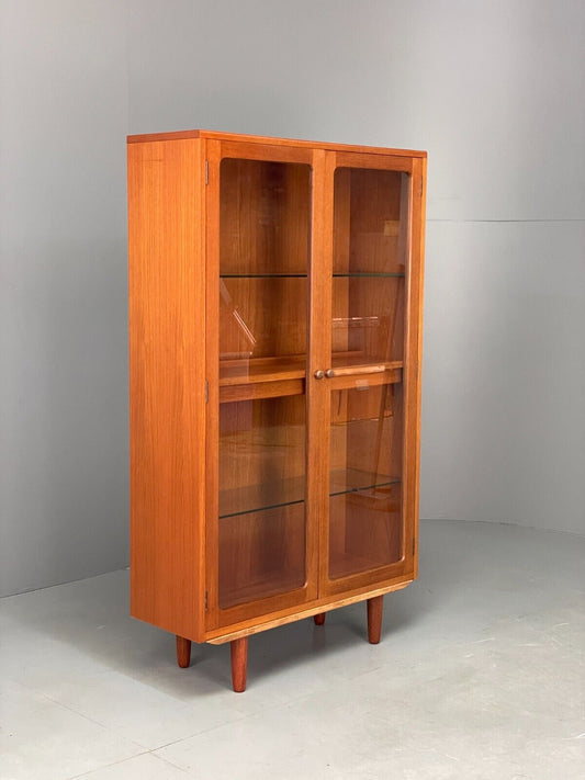 EB7535 Vintage G Plan Teak Display Cabinet Shelving Unit 1980s Retro MWOO