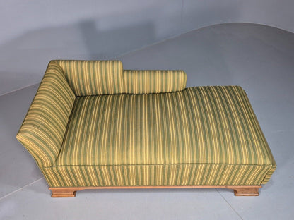 Vintage Danish `DayBed Chaise Lounge Green Art Deco 1920s EB8079 VCHA