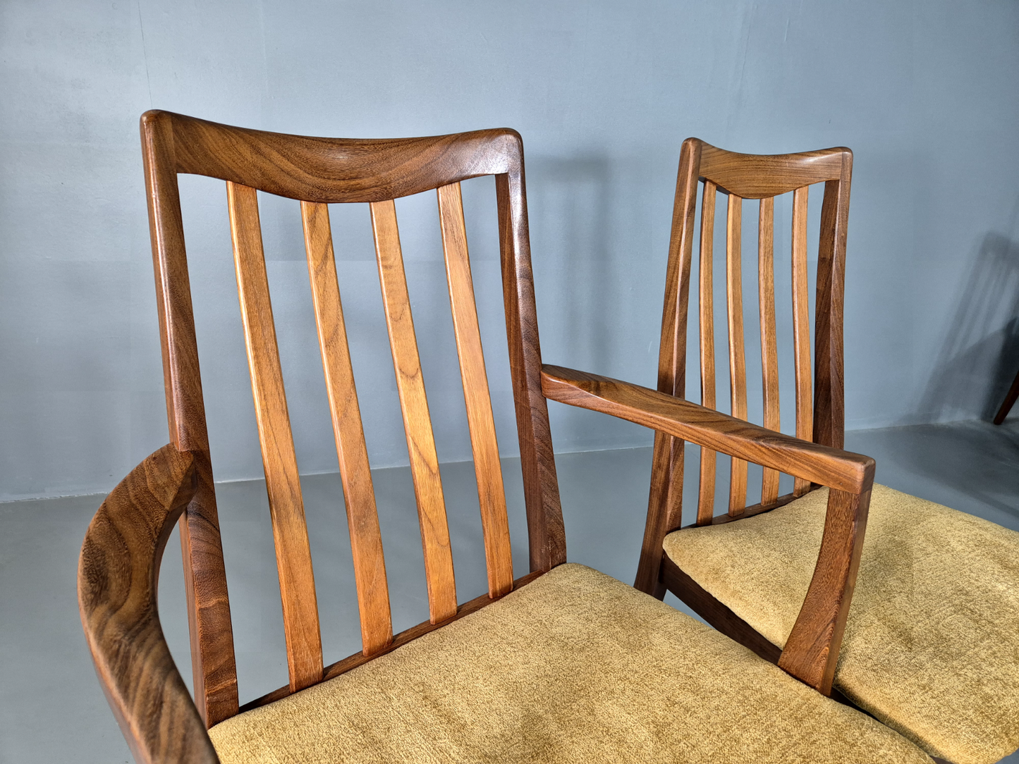 EB7338 6 Dining Chairs G Plan Fresco Teak Framed 1970s Retro MCM MDIN