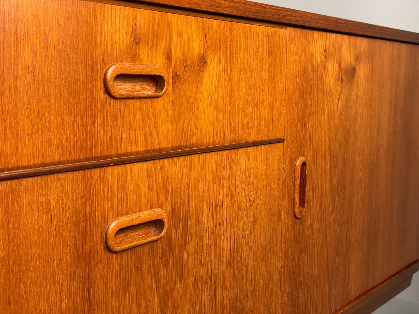 Vintage Large Teak Sideboard 1970s Mid Century EB7946 MWOO