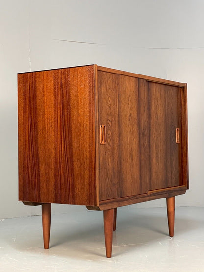 Midcentury Danish Storage Cabinet Sliding Door By Torben B Nielsen EB8730 MWOO