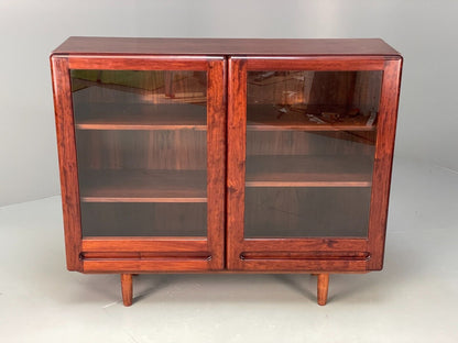 EB6853 Vintage Danish Rosewood Display Cabinet Shelving 1980s Retro MWOO