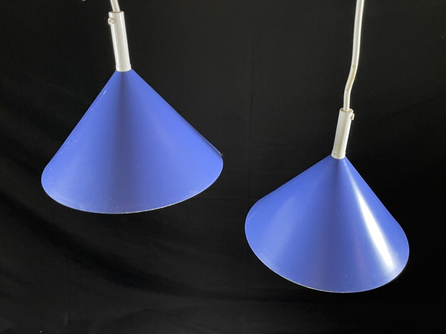 EB5104 Danish Pair Design A/S Model: Costa Blue Pendent Lights, Retro,  LCLC