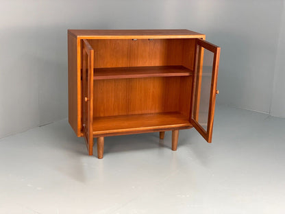 Vintage G Plan Small Teak Glazed Bookcase 1980s Retro EB7945 MWOO