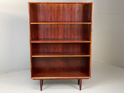 EB5960 Vintage Danish Rosewood Bookcase 1970s Retro Mid Century 3 Shelf MWOO