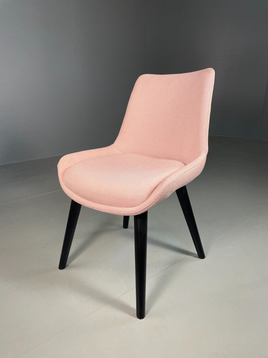 EB6832 Vintage Dining Chair Cadeira Estofada Chicago Pink MNOR