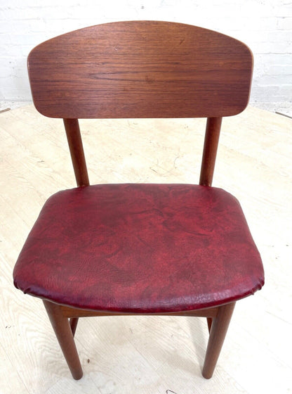 EB4228 Danish Teak Dining Chair, 1960s Vintage, Retro, MCM MDIN