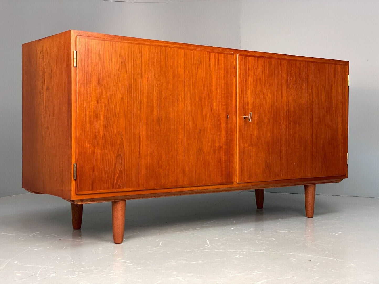 EB6857 Vintage Danish Teak Sideboard By Poul Hundevad 1960s Retro MWOO