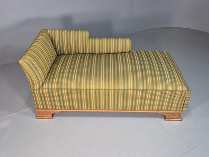 Vintage Danish `DayBed Chaise Lounge Green Art Deco 1920s EB8079 VCHA