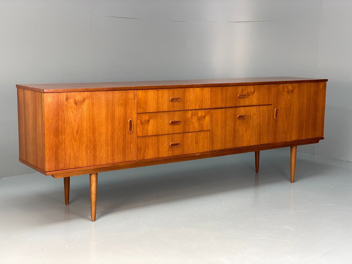 Vintage Large Teak Sideboard 1970s Mid Century EB7946 MWOO