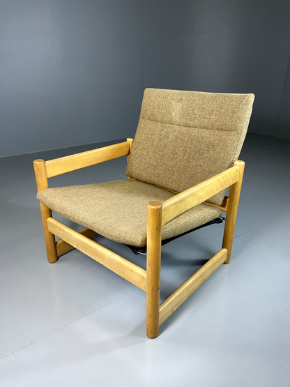 EB597 A Habitat Campus Lounge Chair, Retro MCM, MNOR