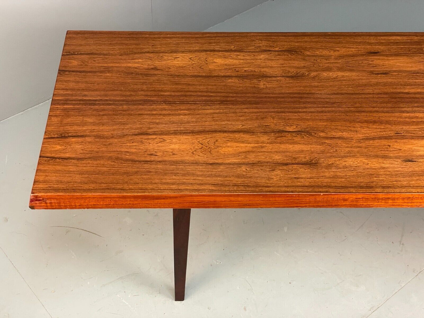 EB7554 Vintage Danish Teak and Rosewood Coffee Table 1970s  MWOO