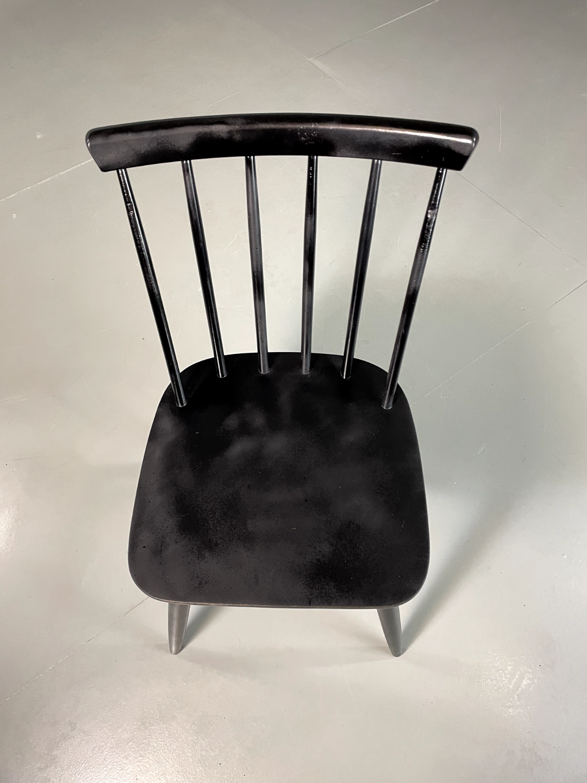 EB6107 Vintage Finnish Dining Chair, Stickback, 1960s, Varjonen, Retro, MCM,MDIN