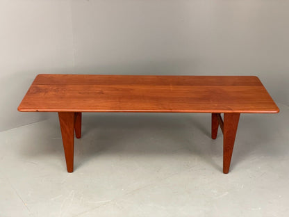 EB7555 1960s Vintage Danish Solid Teak Coffee Table  MWOO