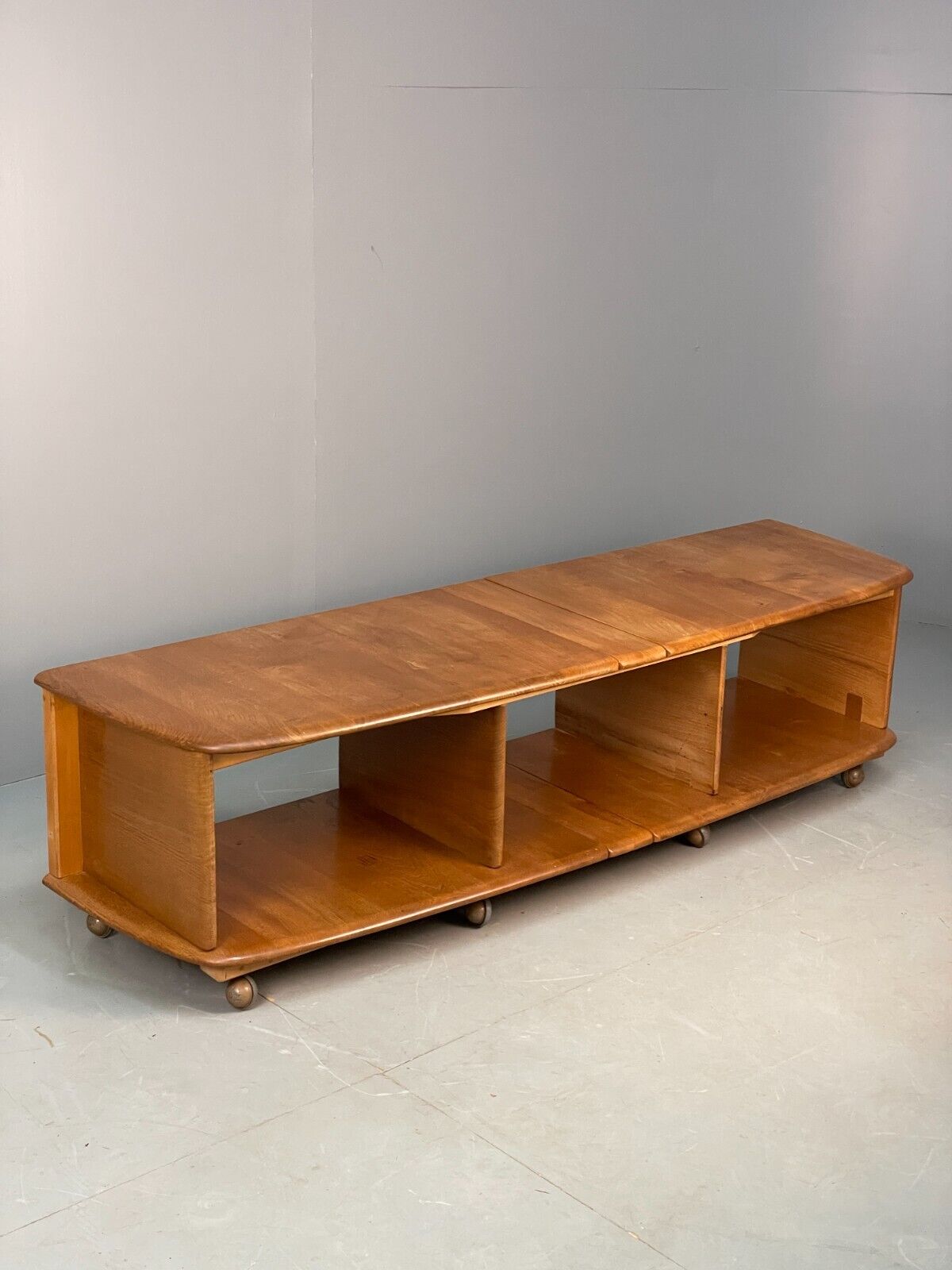 Homemade Elm Media Unit From Ercol Tables EB7562 MWOO