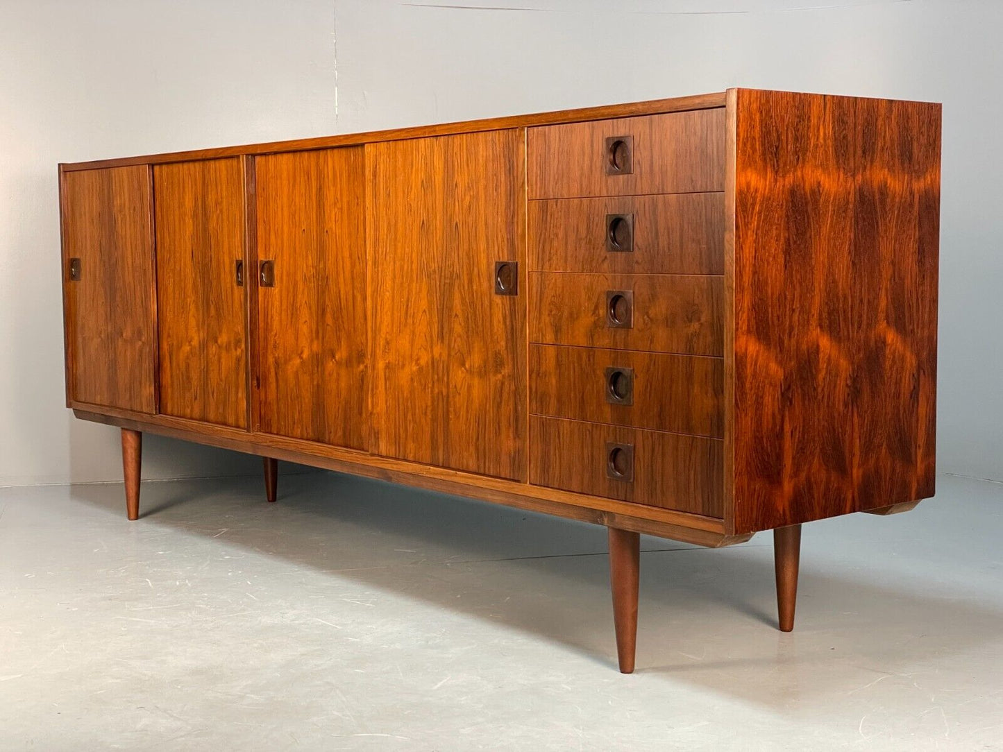 Midcentury Vintage Danish Sideboard Large Retro Design EB8723 MWOO