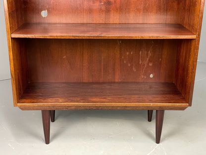 EB5952 Vintage Danish Bookcase Rosewood and Mahogany Retro 1970s MWOO