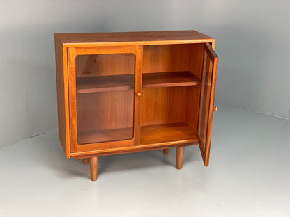 Vintage G Plan Small Teak Glazed Bookcase 1980s Retro EB7945 MWOO