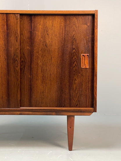 Midcentury Danish Storage Cabinet Sliding Door By Torben B Nielsen EB8730 MWOO