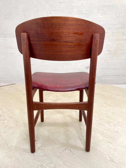 EB4228 Danish Teak Dining Chair, 1960s Vintage, Retro, MCM MDIN