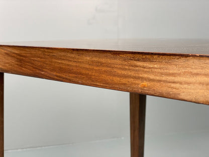 EB6799 Small Vintage Danish Walnut Coffee Table By Haslev Tables 1970s MWOO