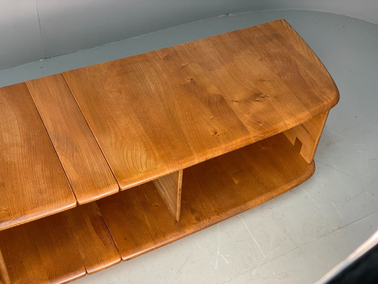 Homemade Elm Media Unit From Ercol Tables EB7562 MWOO