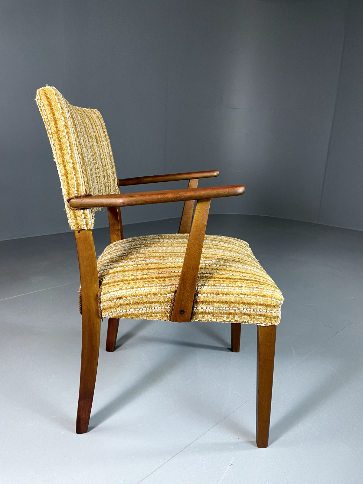 EB6004 Vintage Danish Teak Elbow Chair, Retro, MCM, MDIN