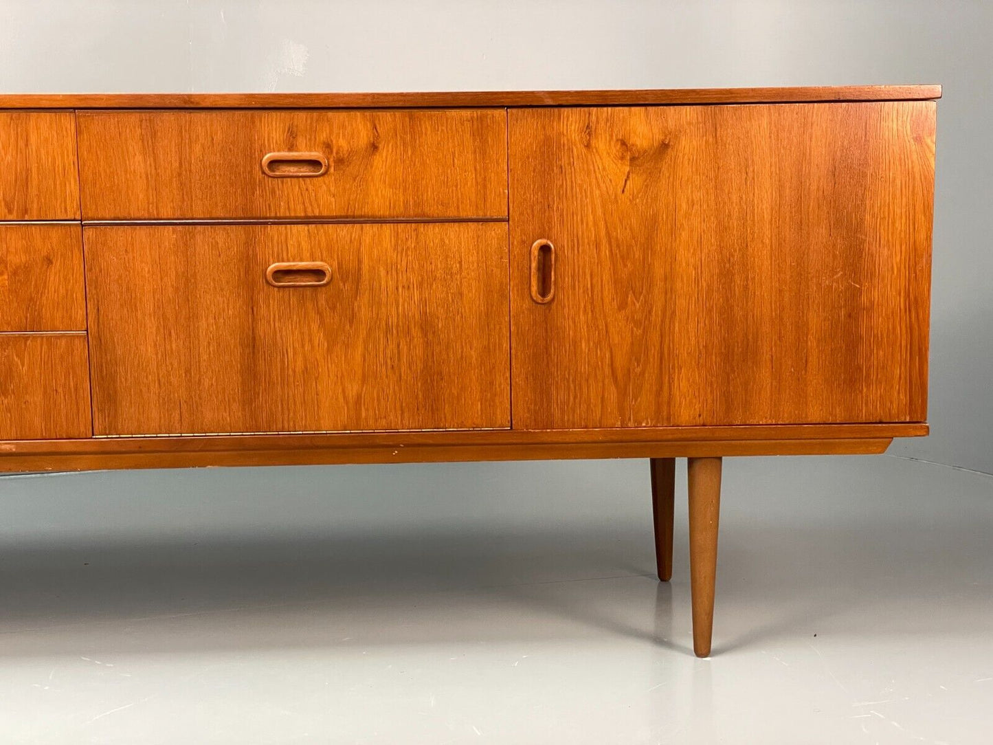 Vintage Large Teak Sideboard 1970s Mid Century EB7946 MWOO