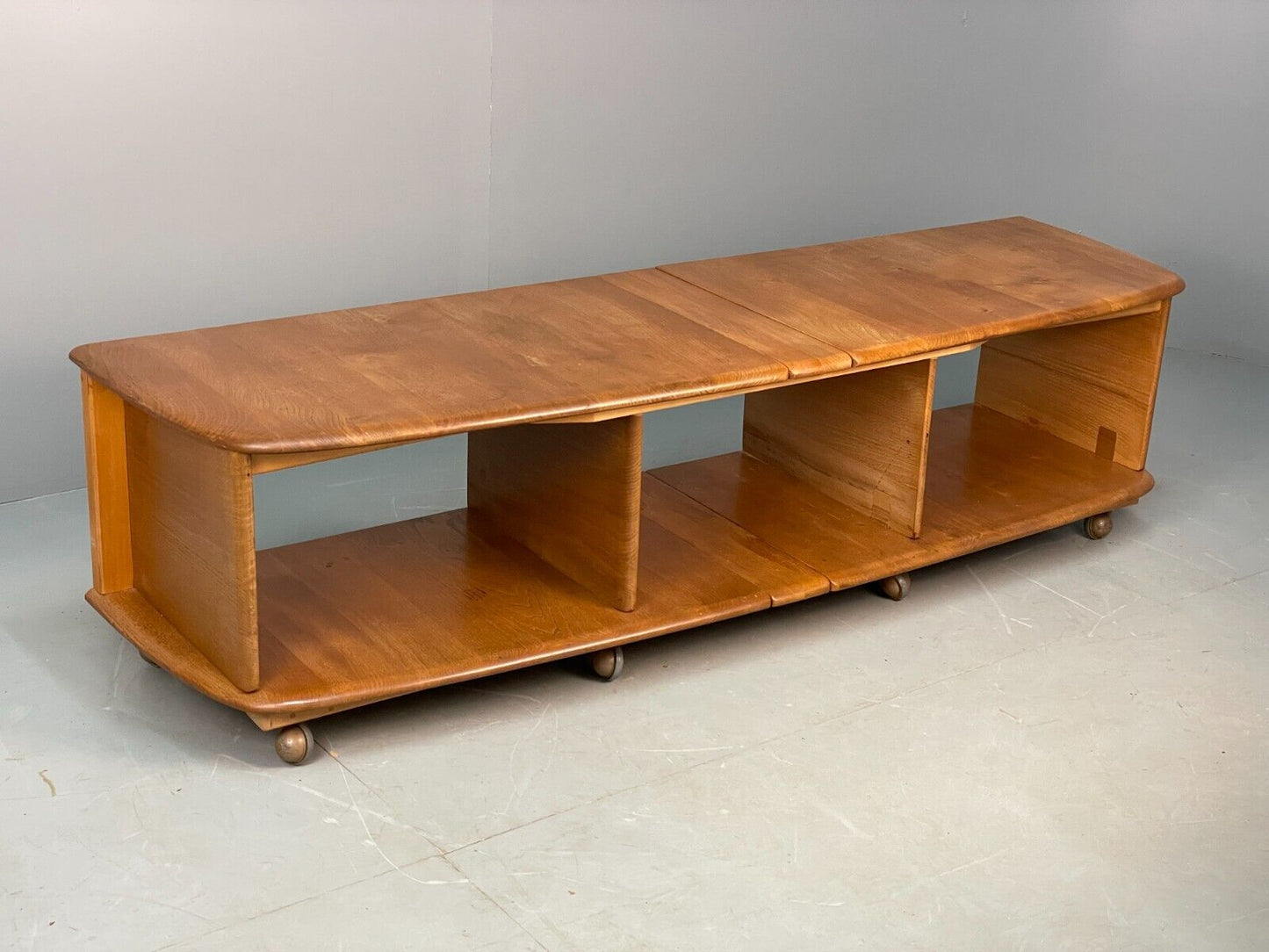 Homemade Elm Media Unit From Ercol Tables EB7562 MWOO