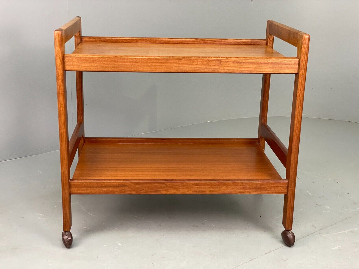 EB7534 Vintage Danish Teak Dinner Trolley By BRDR Furbo Retro 1970s MWOO