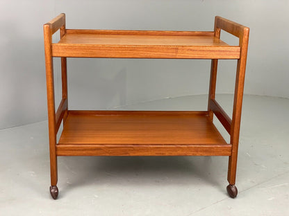 EB7534 Vintage Danish Teak Dinner Trolley By BRDR Furbo Retro 1970s MWOO