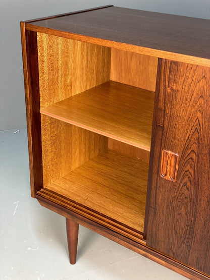 Midcentury Danish Storage Cabinet Sliding Door By Torben B Nielsen EB8730 MWOO