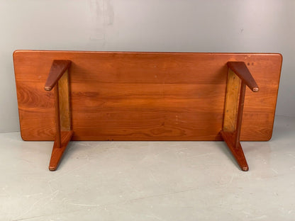 EB7555 1960s Vintage Danish Solid Teak Coffee Table  MWOO