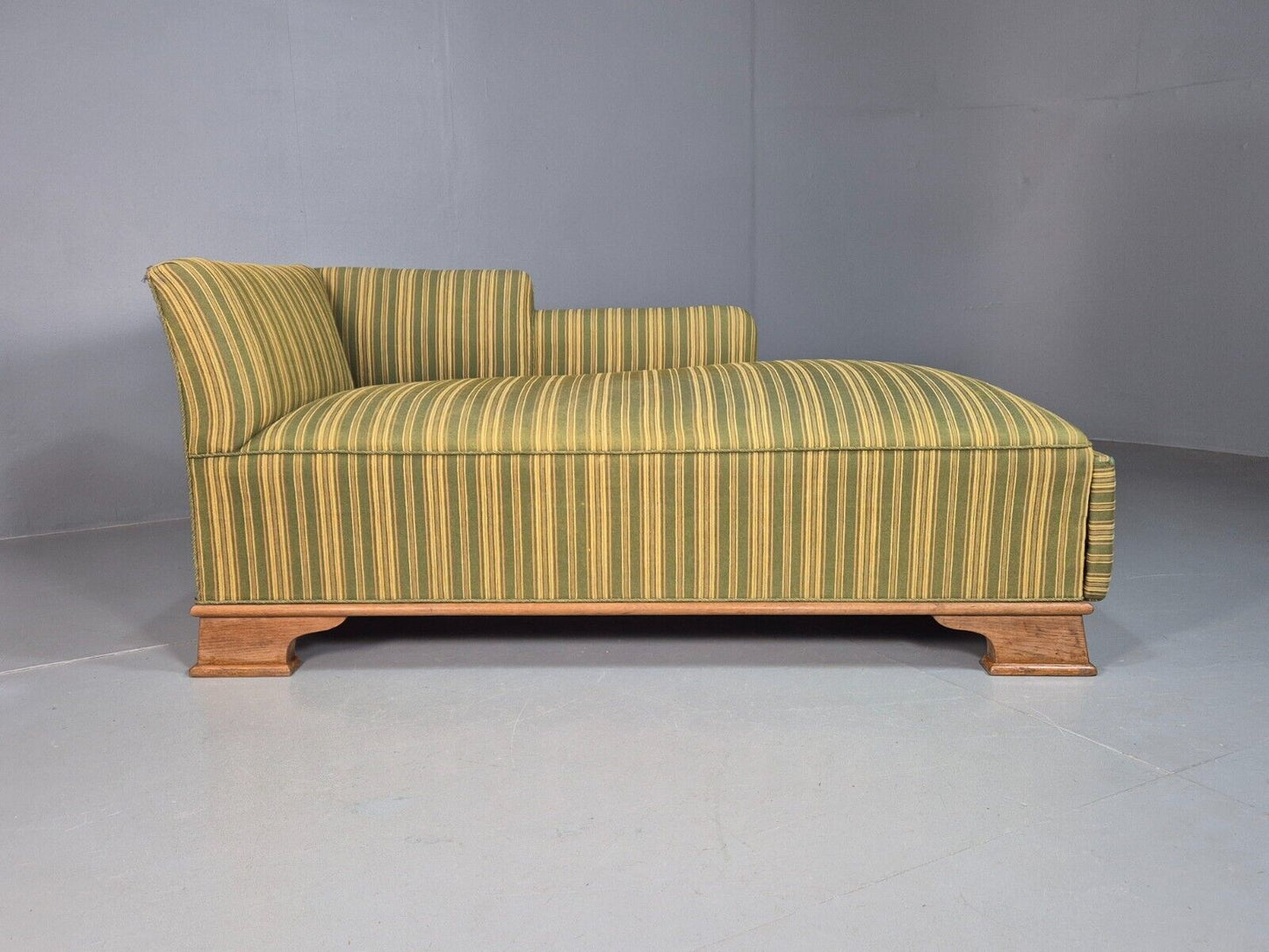 Vintage Danish `DayBed Chaise Lounge Green Art Deco 1920s EB8079 VCHA