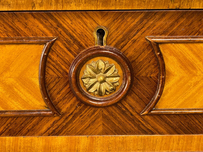 Large Marble Topped Sideboard Mahogany Walnut 1950s Antique Style EB7558 MWOO