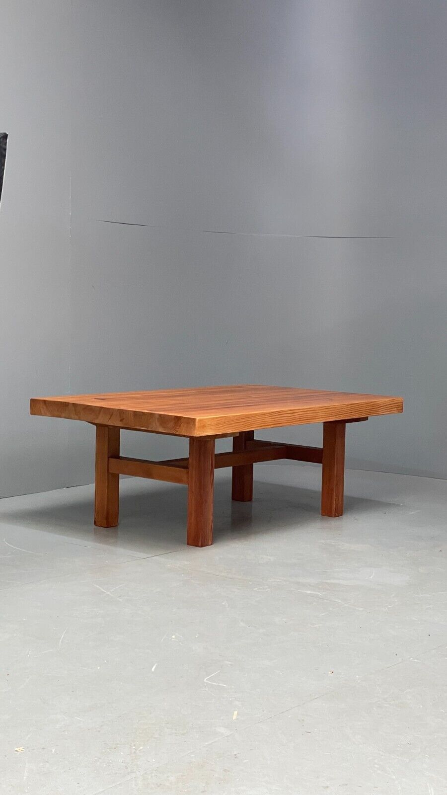 EB7551 Large Solid Pine Coffee Table Scandinavian Design MWOO