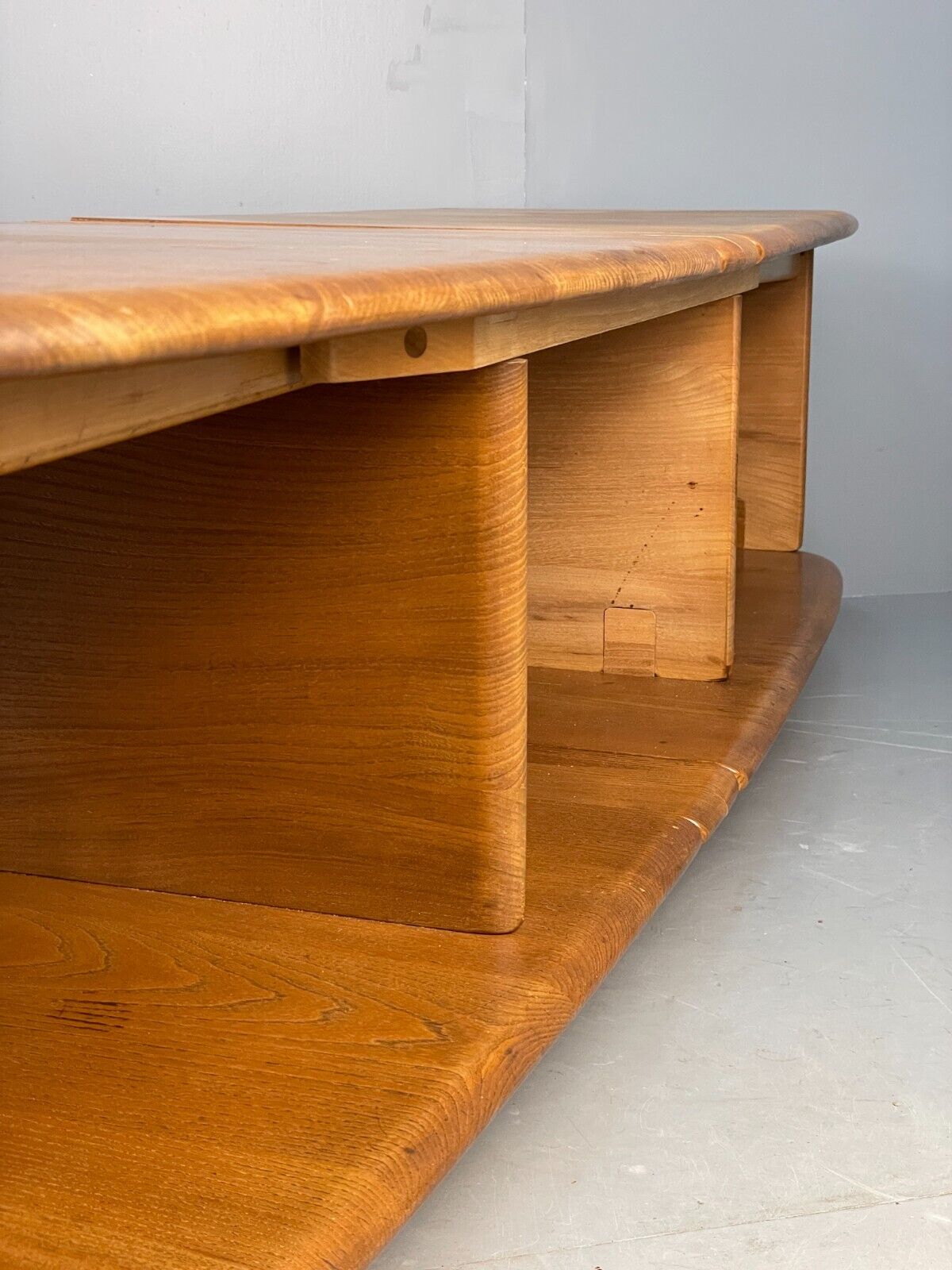 Homemade Elm Media Unit From Ercol Tables EB7562 MWOO