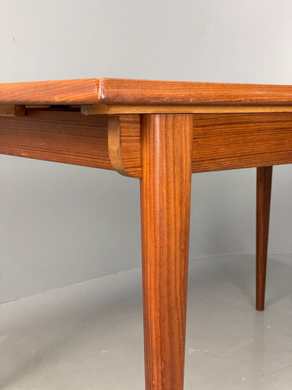 Vintage Teak Extending Dining Table 1970s Retro EB7553 MWOO