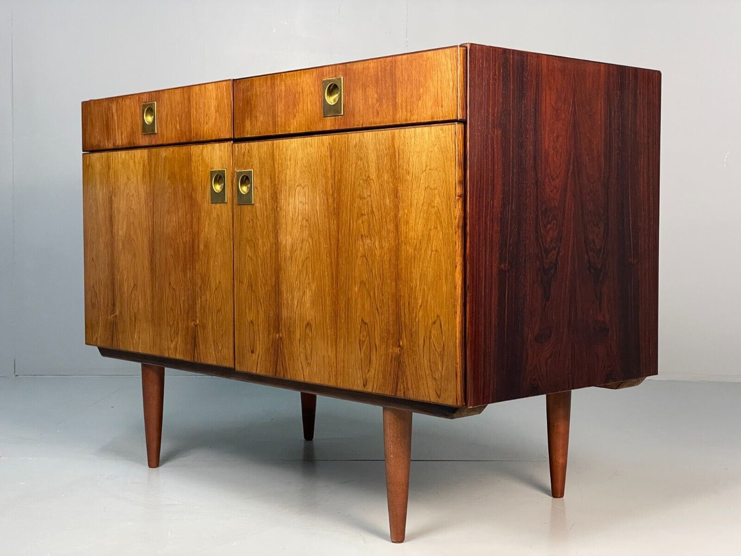 Vintage Danish Mid Century Compact Sideboard By AEJM Møbler EB8106 MWOO