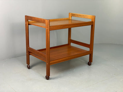 EB7534 Vintage Danish Teak Dinner Trolley By BRDR Furbo Retro 1970s MWOO