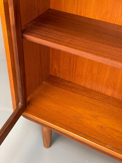 Vintage G Plan Small Teak Glazed Bookcase 1980s Retro EB7945 MWOO