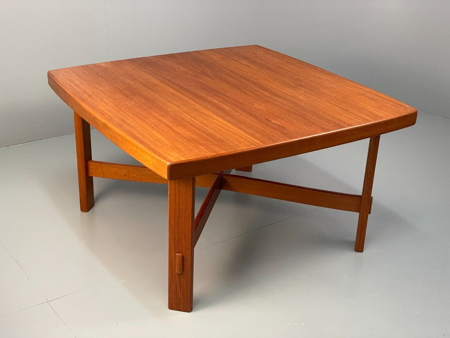 Vintage Swedish Teak Coffee Table By Alberts Tibro Mid Century Retro EB7850 MWOO